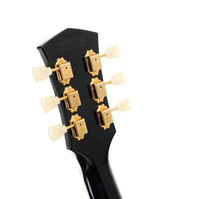 Cort CR270 Black Gold Single Cut Electric Guitar LP image 11