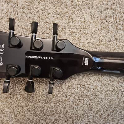 ESP LTD EC-1000 Piezo Quilted Maple 2017 - Quilted Maple See Through Black Seymour Duncans image 7