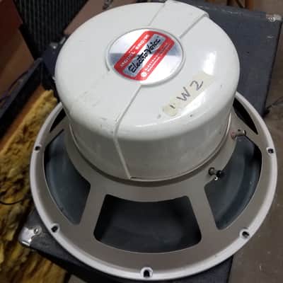 Electro-voice SRO 15 15" Alnico  guitar speaker coffee can! #2 image 1