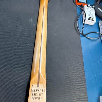 Allparts Telecaster Neck Light Nitro Relic Aged Soft V TMO-V 2026 image 4