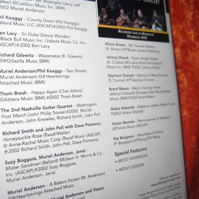 Mel Bay Muriel Anderson All Star Guitar Night  DVD image 6