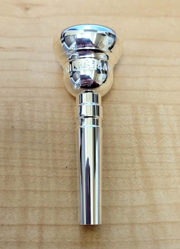 Schilke 14A4A Standard Series Cornet Mouthpiece - Silver Plated image 1
