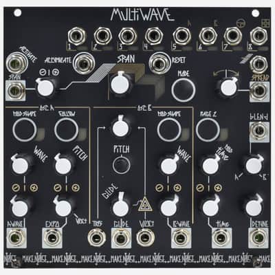 Make Noise MultiWAVE Eurorack 8-Channel Dual Wavetable Oscillator Module image 1