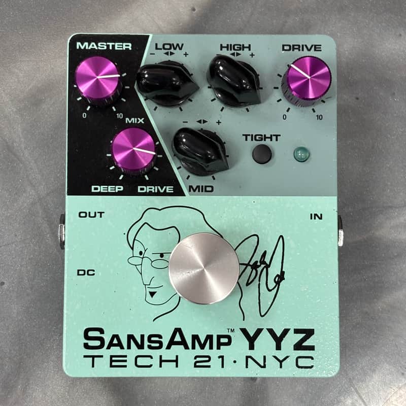 Tech 21 Geddy Lee YYZ Signature SansAmp Bass Drive