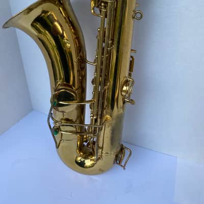 Vintage Silvertone Tenor Saxophone with Mouthpiece, Hard Case – Ready to Play 🎷 image 10