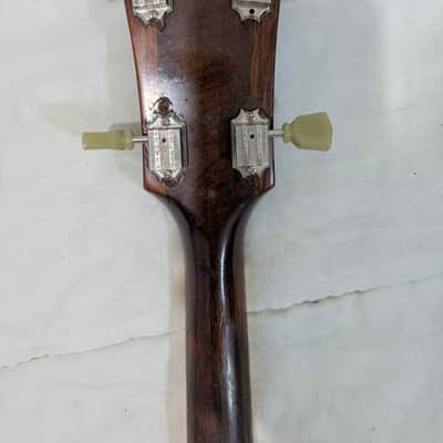 1951 Gibson Electric Tenor Archtop Guitar – 4 String – Blonde – P90 – A-7233 – Case image 7