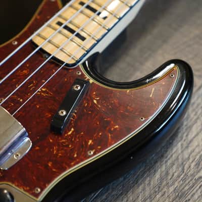 2024 Fender Custom Shop '68 Jazz Bass Relic Electric Bass Aged Black + COA OHSC image 4