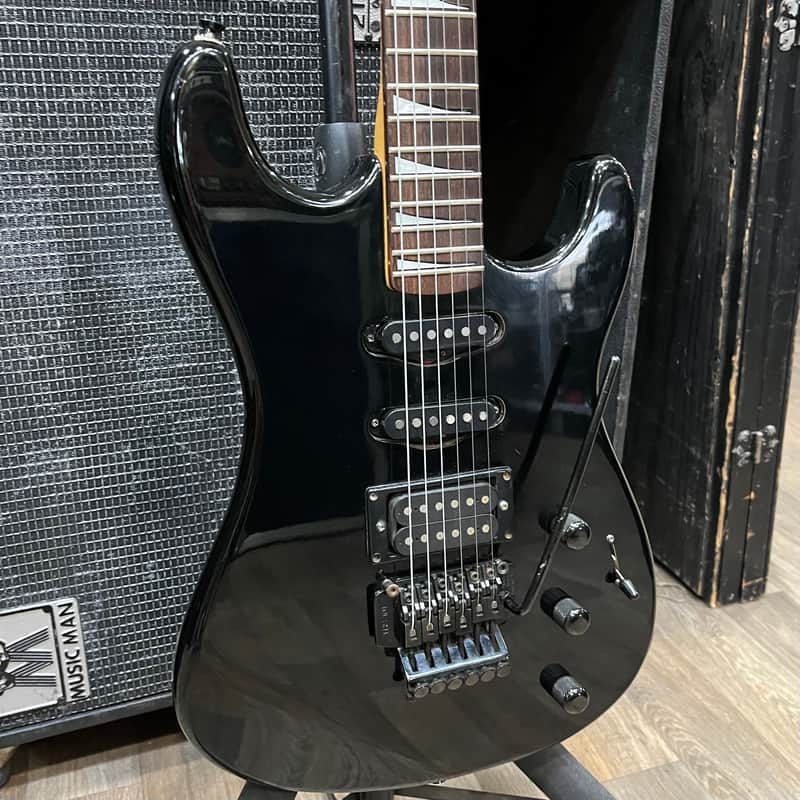 Epiphone S-600 1986 - 1988 - Black image 1