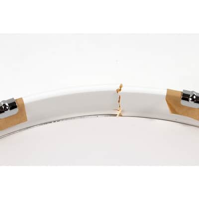 Pearl Competitor Marching Bass Drum Regular Pure White (#33) 20x14 image 3