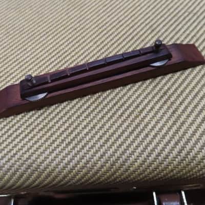 HARMONY KAY AIRLINE 1960 WOOD BRIDGE ARCHTOP 1960's FLATTOP BRIDGE ORIGINAL image 1