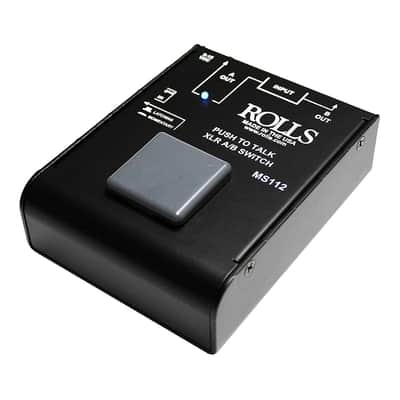 Rolls MS112 Push-to-Talk XLR A-B Switch image 1