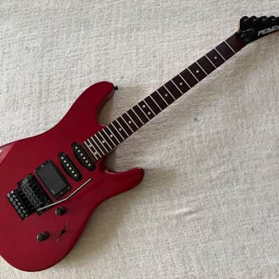 1994 USA Peavey Tracer LT Superstrat HSS Metallic Red + EMG 85 Pickup Project image 2