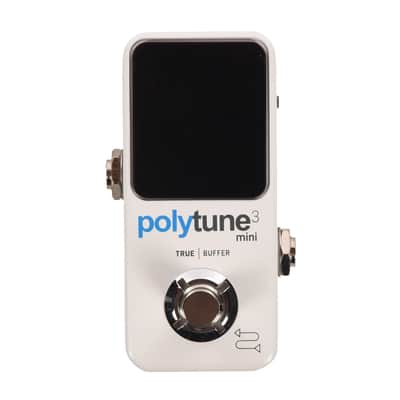 TC Electronic PolyTune 3 Mini Polyphonic Guitar Pedal Tuner image 1