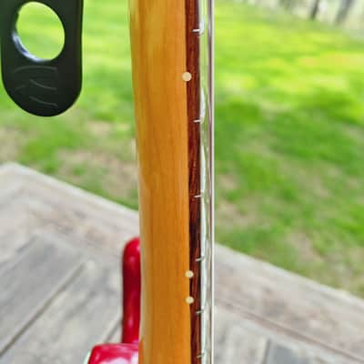 Fender American Standard Stratocaster 1995 USA – Candy Apple Red – TBX – Fresh Setup image 16