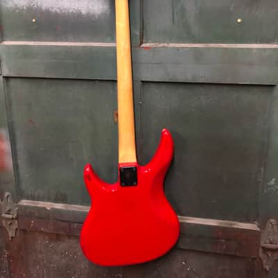 Peavey Patriot Bass USA Vintage, Super Ferrite Pickup 1987 Red image 8