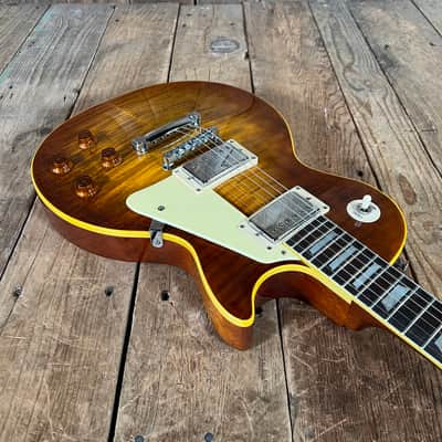 Bad Cat Vintage Standard Les Paul Copy Shengze Instruments 2021? - Iced Tea Burst image 11