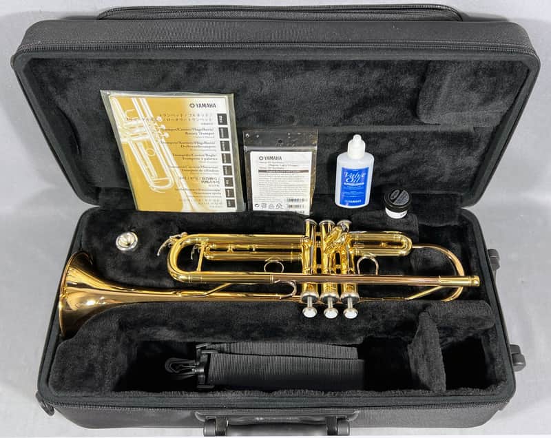 Yamaha YTR 4335GII - Gold Lacquer - Intermediate Trumpet image 1