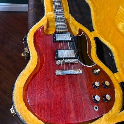 Gibson Custom Shop '61 Les Paul SG Standard Reissue 2006 - 2020 - Faded Cherry Gloss image 11