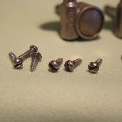 Vintage 1958 1959 Grover Pat Pend tuners for martin d28 gibson Les Paul PAF Burst standard es 355 Flying v 175 SG image 9
