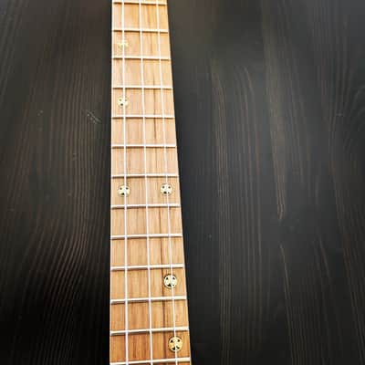 Smokin G Guitars 3 String Electric Cigar Box Guitar 2025 - Maple/Walnut image 9
