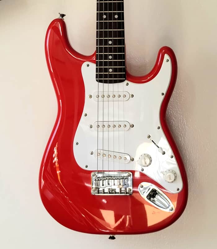 Squier Stratocaster Mini Red image 1