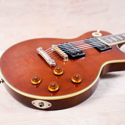 Aria Pro II PE-DLX MIK 1990's Quilted Brown w/ Hard Case | Reverb