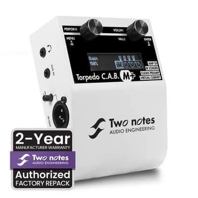 Two notes Factory Repack | C.A.B. M+  | Clean Amp Simulator / Cab Sim / Amp DI / IR Loader / Grade B image 1