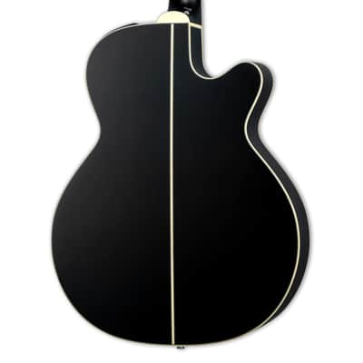 Takamine GN73CE Left-Handed Acoustic-Electric Guitar - Satin Black image 13