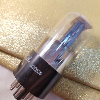 Tung-Sol 6SN7GT tNOS AT1000 TESTED Vacuum Tube T6 "Tall Boy" black plate dual triode 1956 image 11