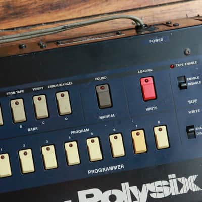 1980s Korg Polysix 6-Voice Analog Polysynth (PS-6) Synthesizer image 9