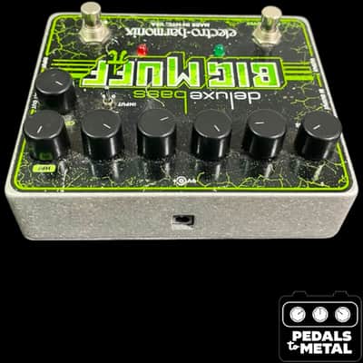 Electro-Harmonix Deluxe Bass Big Muff Pi Distortion / Sustainer 2012 - Present - Black / Green - X18975 image 2