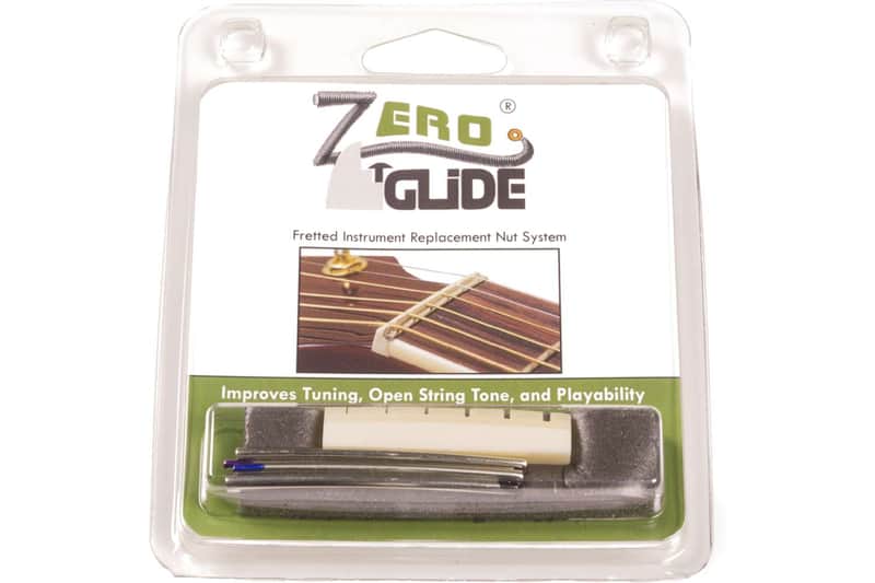 Genuine Zero Glide ZS-14L Slotted nut replacement system for Lefty Guitars image 1