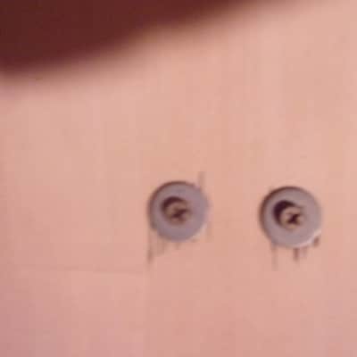 SPL Lot of 6 Chrome Lugs + Screws for Toms and Bass Drum with 1" spacing #1 image 4