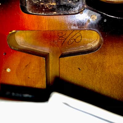 Fender Stratocaster 1961 - Sunburst image 16