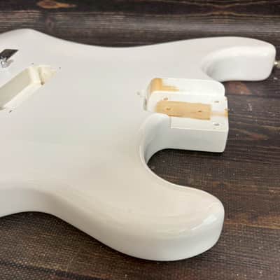 80s KRAMER JK1000 Body White Alder 1H w/Plate Made in Japan image 3