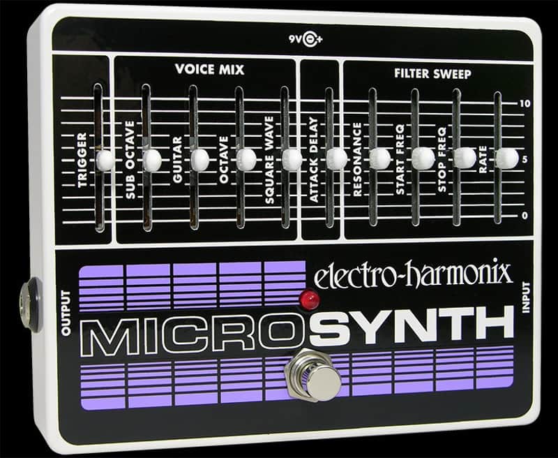 Electro-Harmonix EHX MICROSYNTH Analog Guitar Synthesizer USED image 1