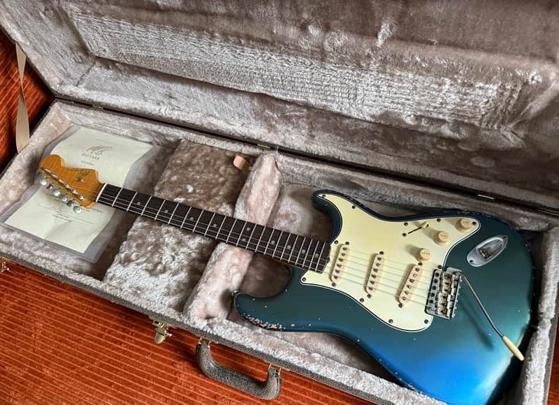 M.B. Guitars 63-S Lake Placid Blue - Early Run - Pre-Headstock Change 2021 - Lake Placid Blue
