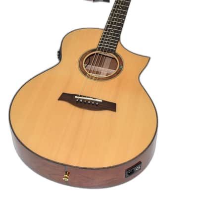 Ibanez AEW23ZW Exotic Wood Spruce/Zebrawood Acoustic-Electric