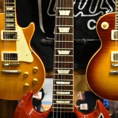 Gibson Custom Shop Historic Collection 1961 SG Standard VOS 2018 - Faded Cherry［Maestro Vibrola Mod］［Yk012］ image 3