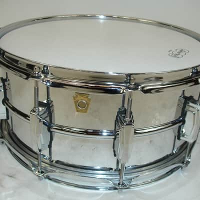 Ludwig Supraphonic 14" x 6.5" Snare Drum, Chrome image 1