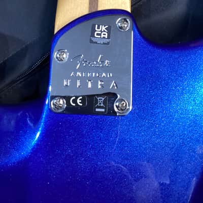 Fender American Ultra Stratocaster HSS with Rosewood Fretboard 2019 - Present - Cobra Blue image 8