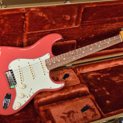 Fender Mexico '60s Stratocaster Lacquer Fiesta Red image 12