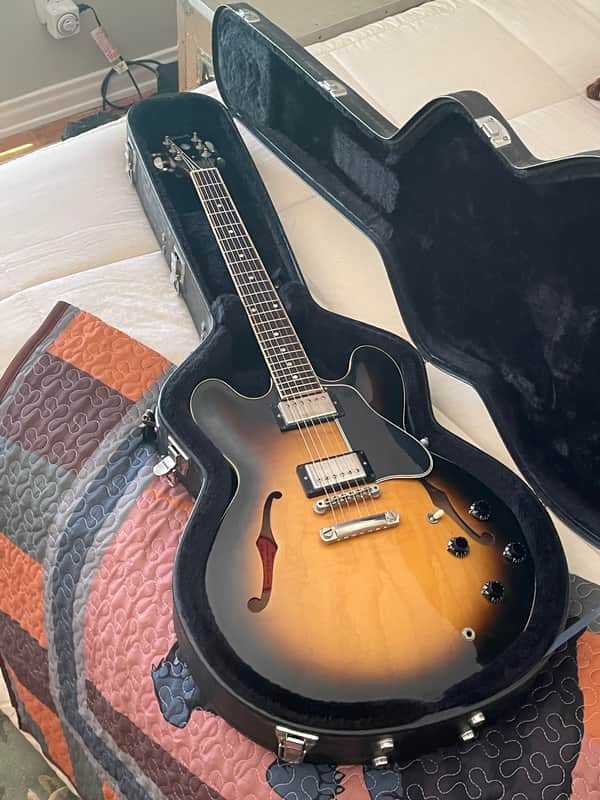 Gibson ES 335 “Fat Neck” Dot 1959 Reissue ES 335 2006 Antique Sunburst image 1