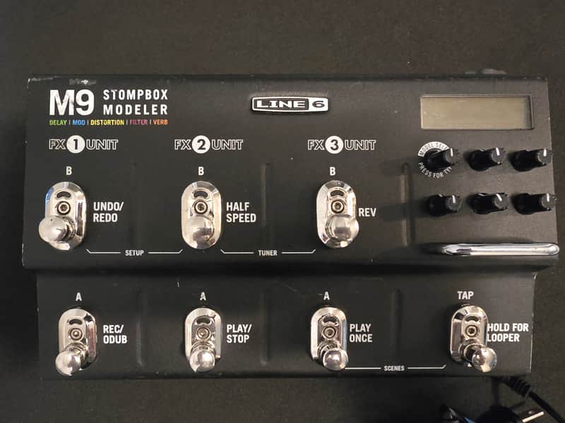 Line 6 M9 Stompbox Modeler 2010s - Black image 1