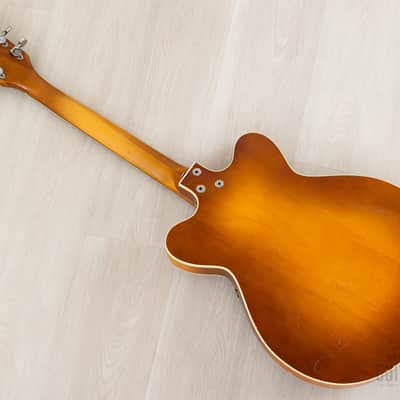 1960s Kay Jazz II Old Kraftsman-Branded Vintage Hollowbody Electric Guitar w/ Kleenex Box, Case image 14
