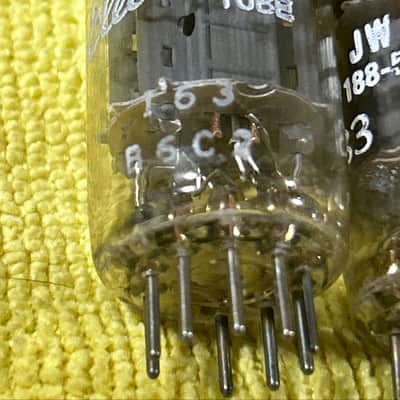 Mullard GE 12AX7/ECC83 1966 - Nice labled Glass image 5