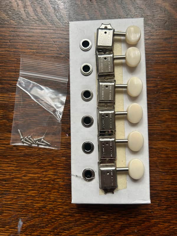 Kluson Deluxe 6-in-line tuners image 1