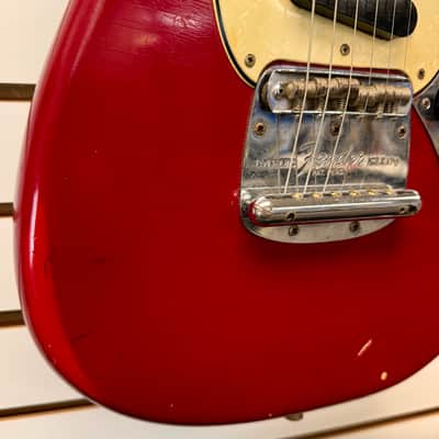 Fender Mustang Electric 1965, Red with Hardshell Case - Pre Owned image 14