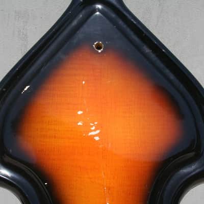 Ray Ramirez Baby Bass Early 2000s Mahogany Sunburst image 8