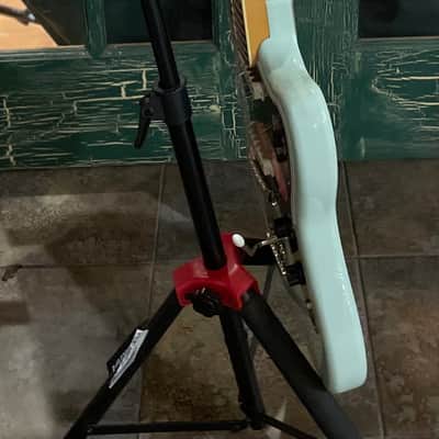 Squier Classic Vibe 70s Jaguar SS Electric Guitar in Surf Green w/ Trem Arm image 10